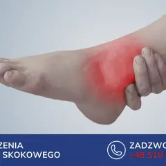 Ból kostki z zaczerwienieniem sugeruje nieleczone złamanie kostki. Skontaktuj się z nami, aby uzyskać pomoc.