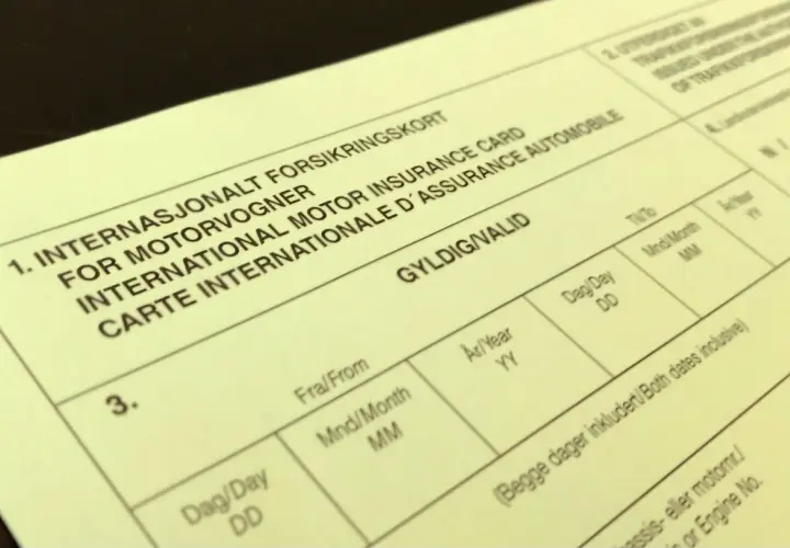 Międzynarodowa karta ubezpieczenia pojazdu, potwierdzenie ubezpieczenia OC za granicą.